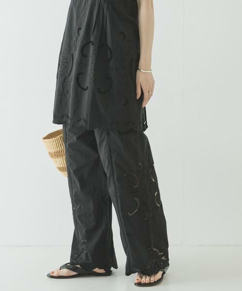 URBAN RESEARCH / アーバンリサーチ その他パンツ | カットワークレースイージーパンツ | 詳細9