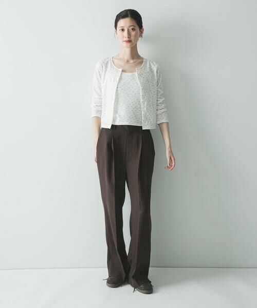 URBAN RESEARCH / アーバンリサーチ その他パンツ | ダブルクロスキュプラストレートパンツ | 詳細4