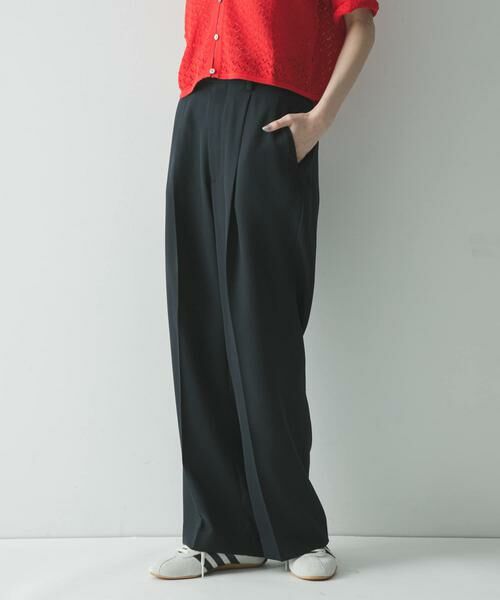 URBAN RESEARCH / アーバンリサーチ その他パンツ | ダブルクロスキュプラストレートパンツ | 詳細7