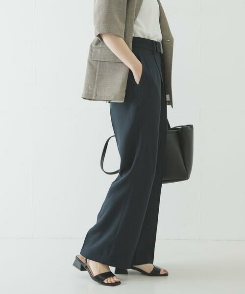 URBAN RESEARCH / アーバンリサーチ その他パンツ | ダブルクロスキュプラストレートパンツ | 詳細16