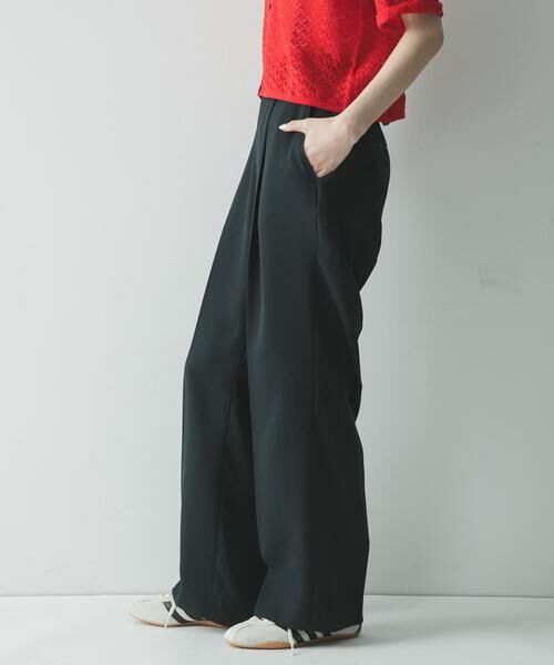 URBAN RESEARCH / アーバンリサーチ その他パンツ | ダブルクロスキュプラストレートパンツ | 詳細8