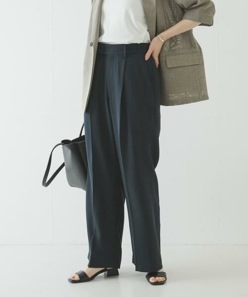 URBAN RESEARCH / アーバンリサーチ その他パンツ | ダブルクロスキュプラストレートパンツ | 詳細13