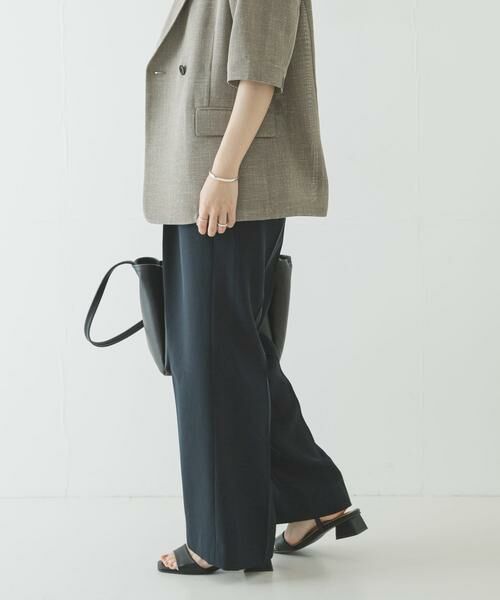 URBAN RESEARCH / アーバンリサーチ その他パンツ | ダブルクロスキュプラストレートパンツ | 詳細14