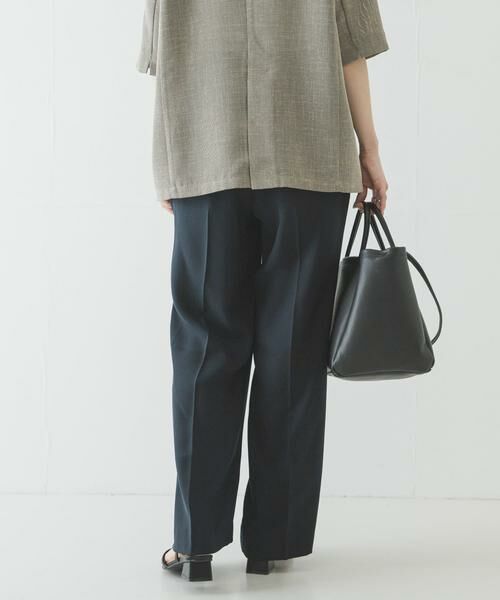 URBAN RESEARCH / アーバンリサーチ その他パンツ | ダブルクロスキュプラストレートパンツ | 詳細15