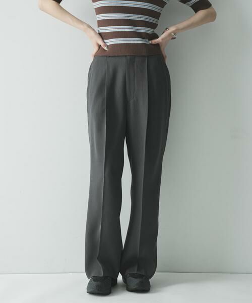 URBAN RESEARCH / アーバンリサーチ その他パンツ | ダブルクロスキュプラストレートパンツ | 詳細25