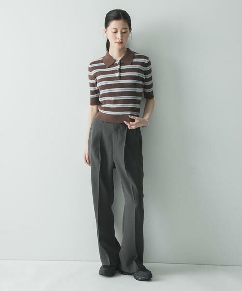 URBAN RESEARCH / アーバンリサーチ その他パンツ | ダブルクロスキュプラストレートパンツ | 詳細28