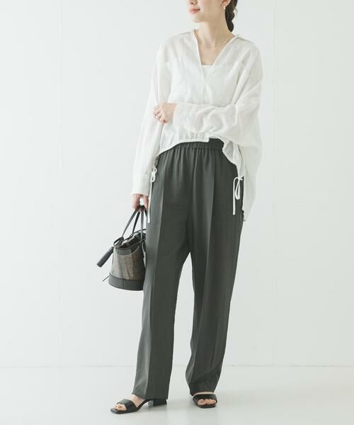 URBAN RESEARCH / アーバンリサーチ その他パンツ | 『3サイズ展開』ポプリンイージーテーパードパンツ | 詳細5