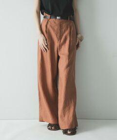 URBAN RESEARCH / アーバンリサーチ その他パンツ | 『3サイズ展開』リネンイージーワイドスラックス