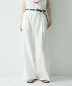 URBAN RESEARCH / アーバンリサーチ その他パンツ | 『3サイズ展開』リネンイージーワイドスラックス