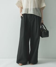 URBAN RESEARCH / アーバンリサーチ その他パンツ | 『3サイズ展開』リネンイージーワイドスラックス