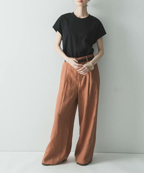 URBAN RESEARCH / アーバンリサーチ その他パンツ | 『3サイズ展開』リネンイージーワイドスラックス | 詳細5