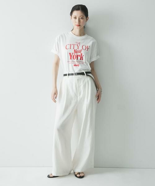 URBAN RESEARCH / アーバンリサーチ その他パンツ | 『3サイズ展開』リネンイージーワイドスラックス | 詳細17