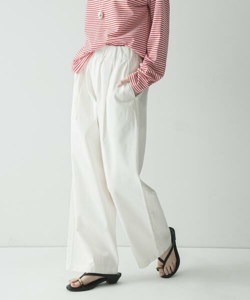 URBAN RESEARCH / アーバンリサーチ その他パンツ | チノイージーパンツ（ホワイト）