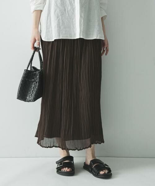 URBAN RESEARCH / アーバンリサーチ スカート | シアープリーツイージースカート | 詳細1