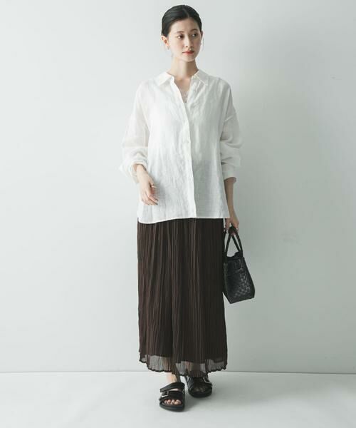 URBAN RESEARCH / アーバンリサーチ スカート | シアープリーツイージースカート | 詳細6