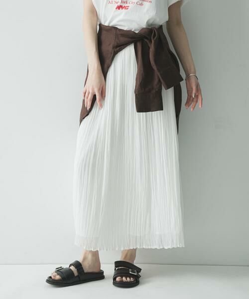 URBAN RESEARCH / アーバンリサーチ スカート | シアープリーツイージースカート | 詳細12