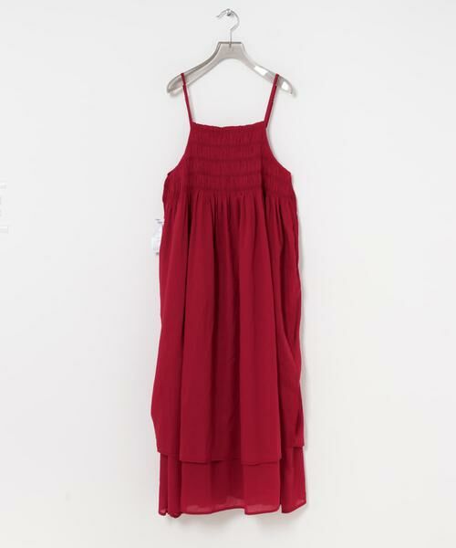 URBAN RESEARCH / アーバンリサーチ ワンピース | コットンギャザーキャミワンピース | 詳細10