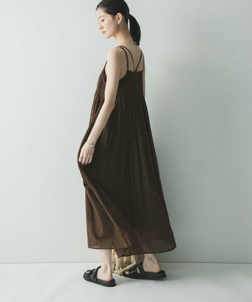 URBAN RESEARCH / アーバンリサーチ ワンピース | コットンギャザーキャミワンピース | 詳細16