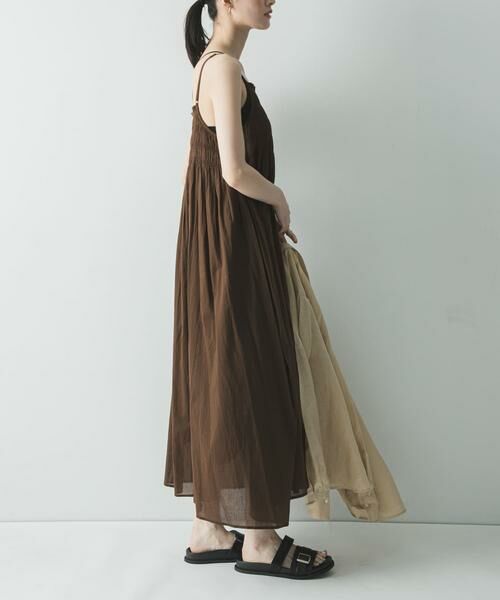URBAN RESEARCH / アーバンリサーチ ワンピース | コットンギャザーキャミワンピース | 詳細17