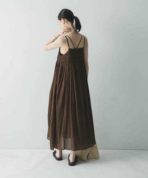 URBAN RESEARCH / アーバンリサーチ ワンピース | コットンギャザーキャミワンピース | 詳細19