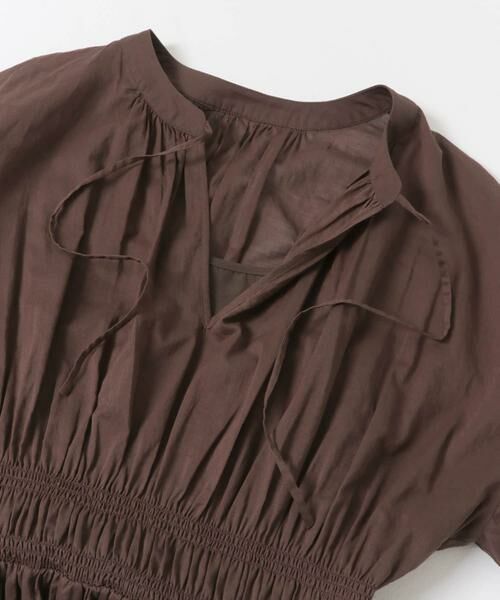 URBAN RESEARCH / アーバンリサーチ ワンピース | コットンボイルシャーリングワンピース | 詳細3