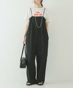 URBAN RESEARCH / アーバンリサーチ サロペット・オールインワン | タックデザインベアオールインワン