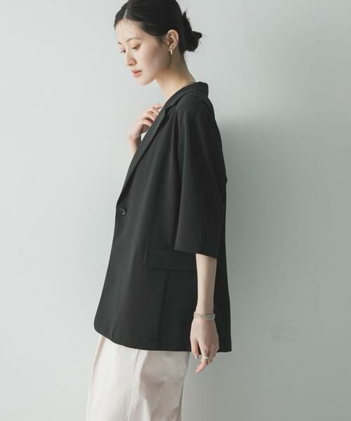 URBAN RESEARCH / アーバンリサーチ その他アウター | 『UR TECH DRYLUXE』ハーフスリーブジャケット | 詳細2