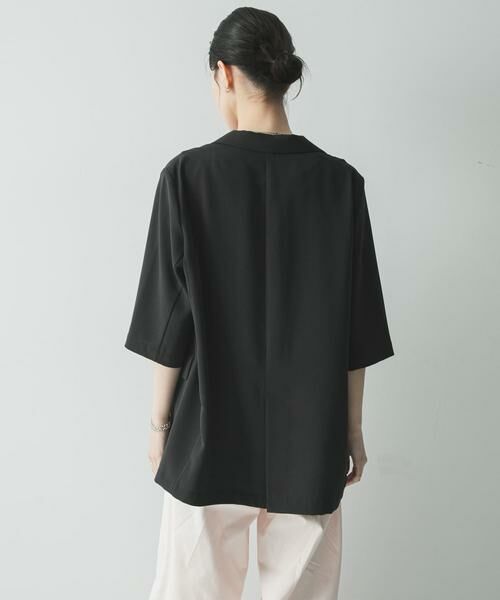 URBAN RESEARCH / アーバンリサーチ その他アウター | 『UR TECH DRYLUXE』ハーフスリーブジャケット | 詳細3