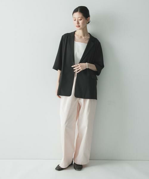 URBAN RESEARCH / アーバンリサーチ その他アウター | 『UR TECH DRYLUXE』ハーフスリーブジャケット | 詳細6