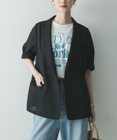 URBAN RESEARCH / アーバンリサーチ その他アウター | シアーメッシュハーフスリーブジャケット