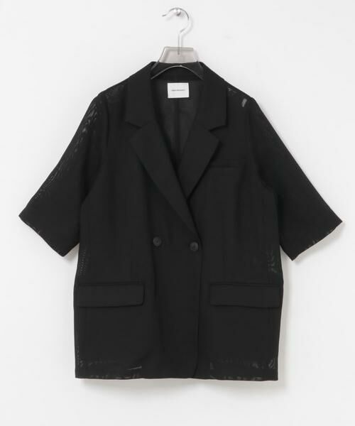 URBAN RESEARCH / アーバンリサーチ その他アウター | シアーメッシュハーフスリーブジャケット | 詳細17