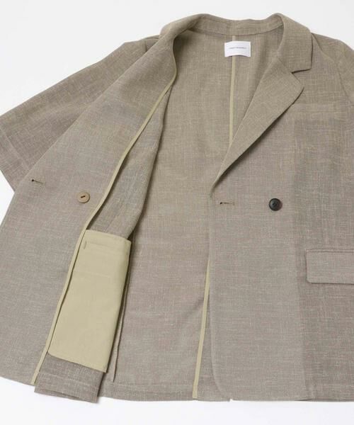 URBAN RESEARCH / アーバンリサーチ その他アウター | シアーメッシュハーフスリーブジャケット | 詳細20