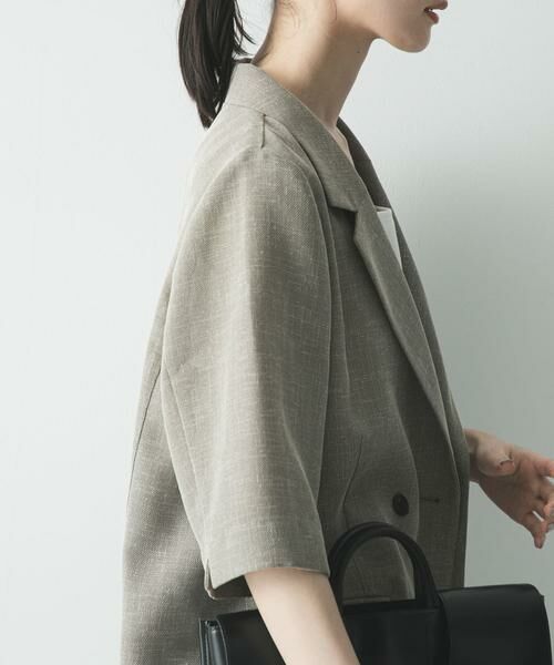 URBAN RESEARCH / アーバンリサーチ その他アウター | シアーメッシュハーフスリーブジャケット | 詳細11