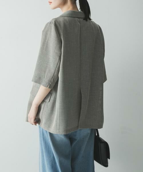 URBAN RESEARCH / アーバンリサーチ その他アウター | シアーメッシュハーフスリーブジャケット | 詳細14