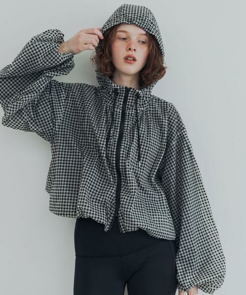 URBAN RESEARCH / アーバンリサーチ ブルゾン | シアーバルーンブルゾン（チェック）