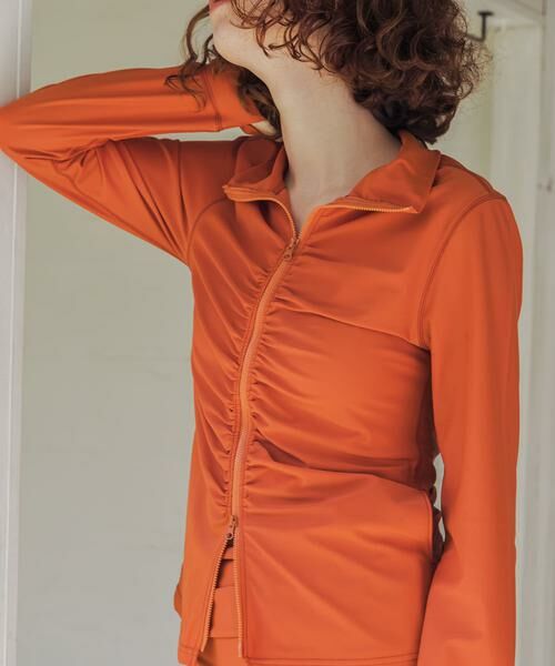 URBAN RESEARCH / アーバンリサーチ 水着・スイムグッズ | 『一部WEB限定カラー』Swim URBAN RESEARCH　スイム フロントギャザーラッシュガード | 詳細2