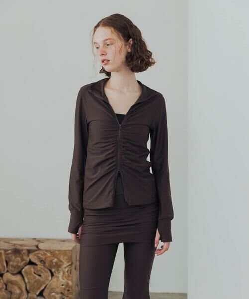 URBAN RESEARCH / アーバンリサーチ 水着・スイムグッズ | 『一部WEB限定カラー』Swim URBAN RESEARCH　スイム フロントギャザーラッシュガード | 詳細12