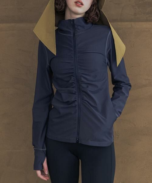 URBAN RESEARCH / アーバンリサーチ 水着・スイムグッズ | 『一部WEB限定カラー』Swim URBAN RESEARCH　スイム フロントギャザーラッシュガード | 詳細19