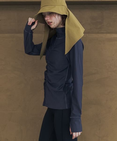 URBAN RESEARCH / アーバンリサーチ 水着・スイムグッズ | 『一部WEB限定カラー』Swim URBAN RESEARCH　スイム フロントギャザーラッシュガード | 詳細22