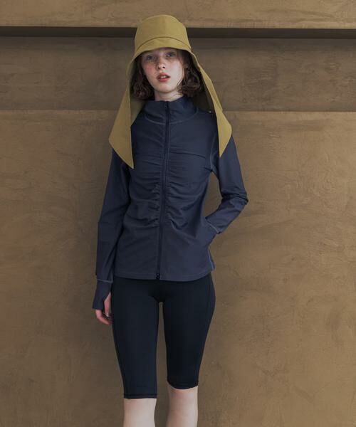 URBAN RESEARCH / アーバンリサーチ 水着・スイムグッズ | 『一部WEB限定カラー』Swim URBAN RESEARCH　スイム フロントギャザーラッシュガード | 詳細23