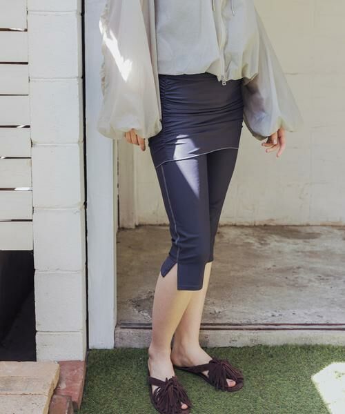 URBAN RESEARCH / アーバンリサーチ 水着・スイムグッズ | 『一部WEB限定カラー』Swim URBAN RESEARCH　スイム スカートドッキングレギンス | 詳細22