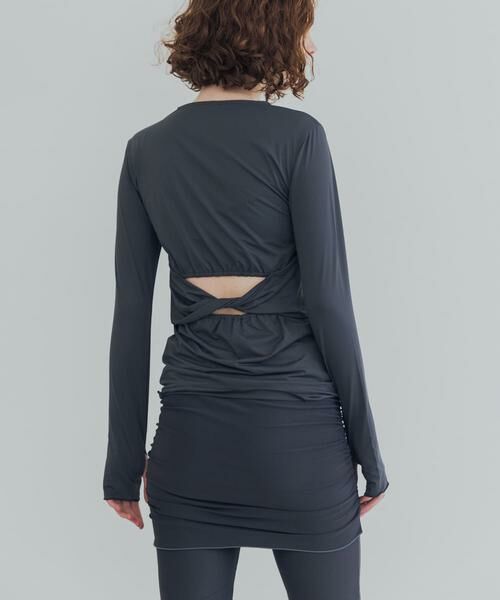 URBAN RESEARCH / アーバンリサーチ 水着・スイムグッズ | Swim URBAN RESEARCH　スイム カットアウトプルオーバー（ネイビー）