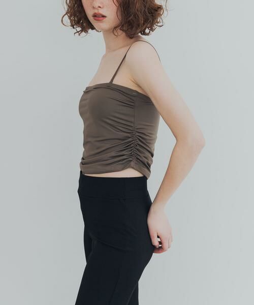 URBAN RESEARCH / アーバンリサーチ 水着・スイムグッズ | Swim URBAN RESEARCH　スイム サイドギャザーブラトップ | 詳細2