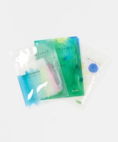 URBAN RESEARCH / アーバンリサーチ フェイスケア | mirari　FT Mask 3種類スターターキット | 詳細2