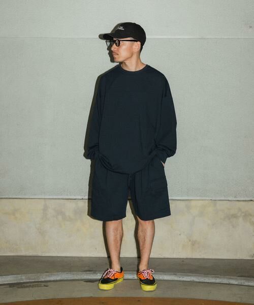 URBAN RESEARCH / アーバンリサーチ ショート・ハーフ・半端丈パンツ | Wide Dad　BREEZY TECH CARGO SHORTS | 詳細9