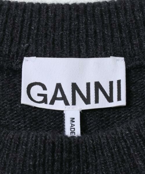 URBAN RESEARCH / アーバンリサーチ ニット・セーター | GANNI　Graphic Wool Mix Puppy | 詳細5