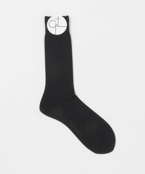 URBAN RESEARCH / アーバンリサーチ ソックス | CONLEAD　SILK SOLID（ブラック）