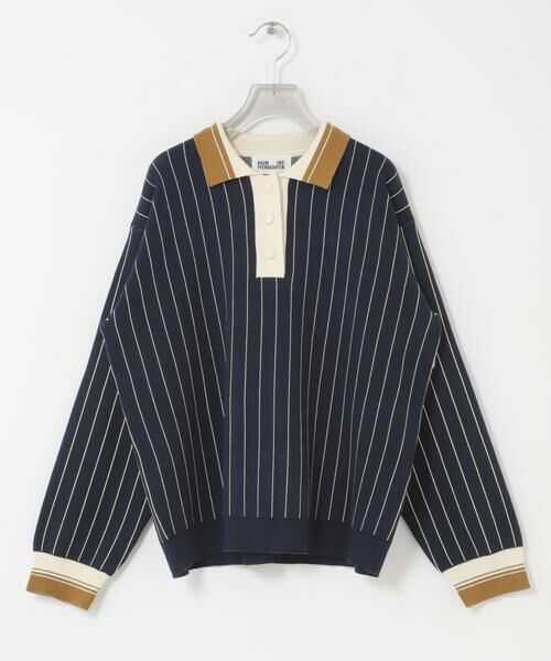 URBAN RESEARCH / アーバンリサーチ ポロシャツ | BAUM UND PFERDGARTEN　MILANO KNIT POLO（ブラック系その他）
