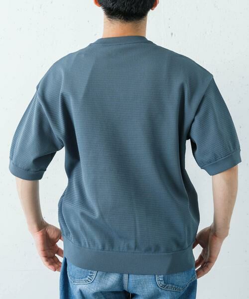 URBAN RESEARCH / アーバンリサーチ ニット・セーター | THE NORTH FACE　SHORT-SLEEVE RIPPLE KNIT CREW | 詳細11