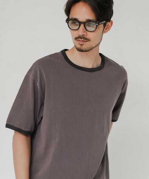 URBAN RESEARCH / アーバンリサーチ Tシャツ | ANOTHER OFFICE　Homeboy Garment Ringer t-shirts（グレー系その他）